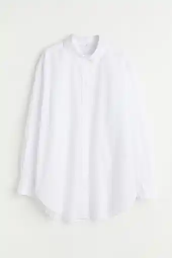H&M Cotton poplin shirt oferta