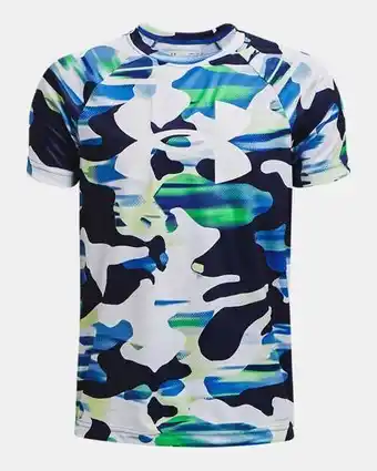 Under Armour Boys' ua tech™ big logo printed short sleeve oferta