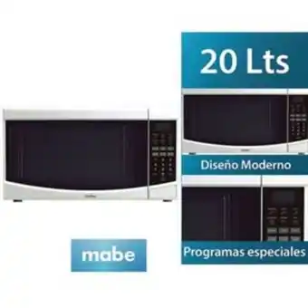Linio Microondas mabe 20l blanco oferta