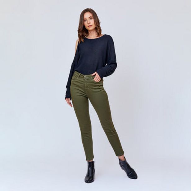 Fina Perú Pantalon pelquin verde oferta
