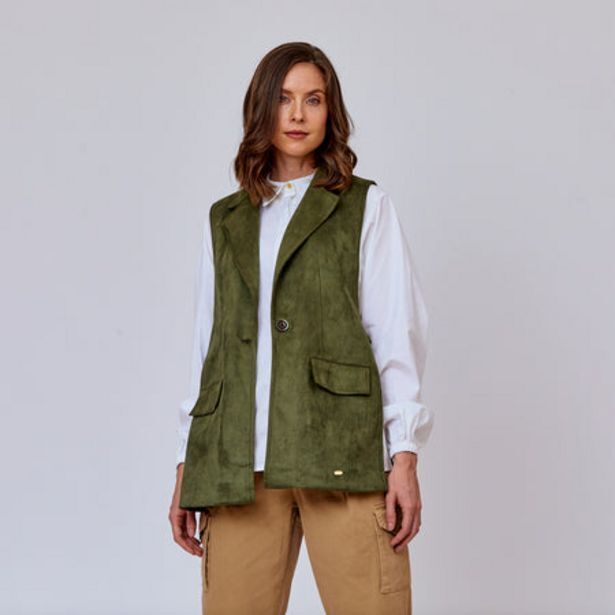 Fina Perú Chaleco dream verde oferta