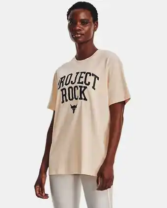 Under Armour Women's project rock heavyweight campus t-shirt oferta