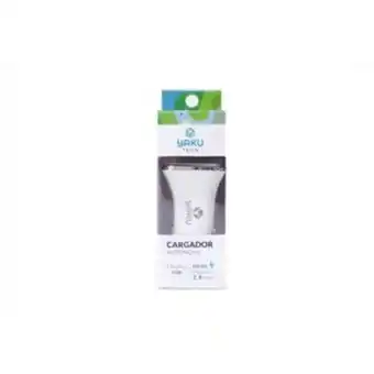 Linio Cargador de carro yaku tech usb-a - blan... oferta