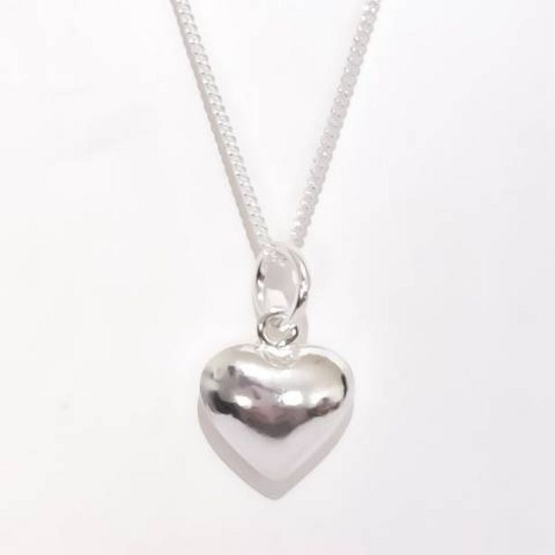 Maestro Collar de plata 925 dije diseño corazón oferta