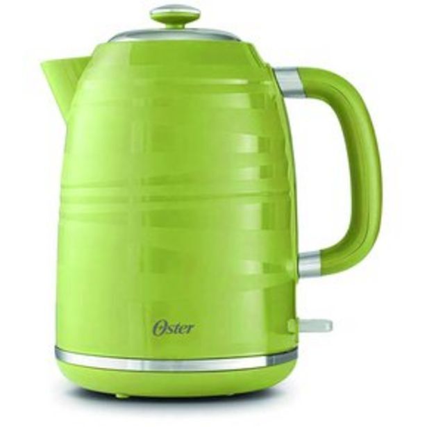 Linio Hervidor eléctrico oster® verde 1.7 l... oferta