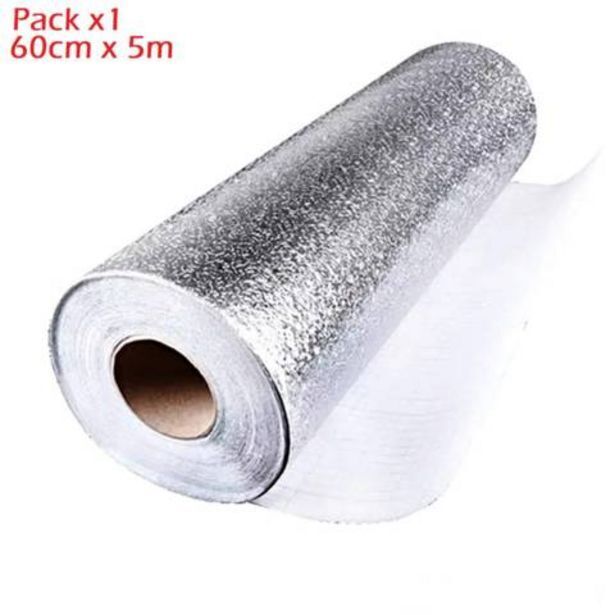 Maestro Pack x1 papel aluminio adhesivo para protección superficies 60cm x 5m oferta
