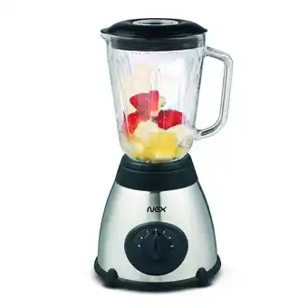 Metro Nex licuadora 1.5 lt bgj3200 5 velocidades silver oferta