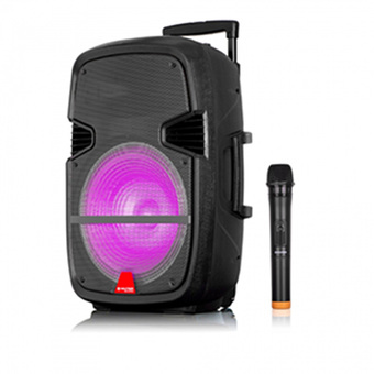 Tiendas EFE Sistema de audio portátil maxtron génesis 15"; mx108-15v1 oferta