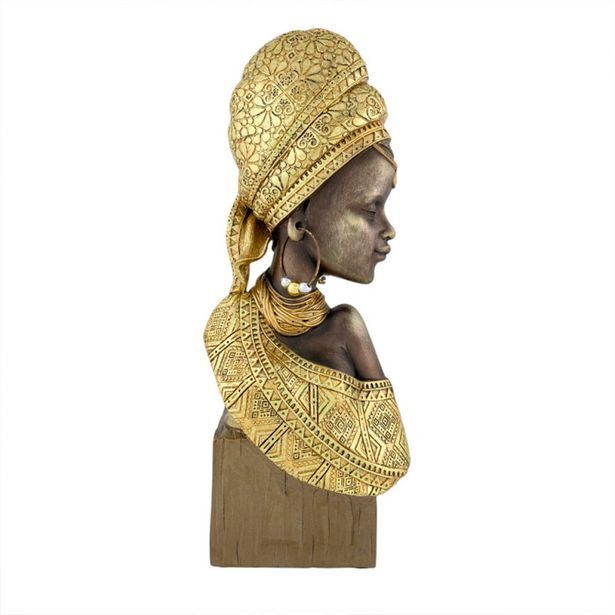 Panorama Hogar Dama africana dorado i oferta