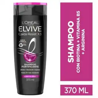 Tottus Shampoo caída resistente elvive 370 ml oferta