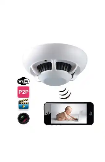 Tiendas EFE Detector de humo espía mn electronics ir wifi sw012 oferta