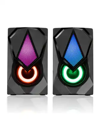 Tiendas EFE Parlante 2.0 rgb led corsair s309 micronics oferta