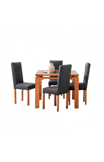 Tiendas EFE Juego de comedor falotih 4 sillas moordis oferta