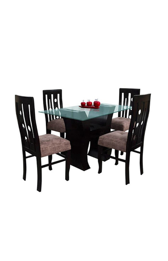 Tiendas EFE Juego de comedor falotih 4 sillas castilla oferta