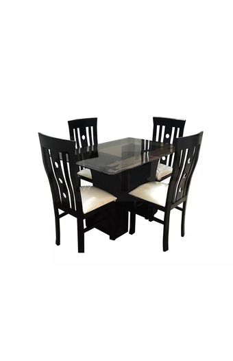 Tiendas EFE Juego de comedor falotih 4 sillas bety oferta