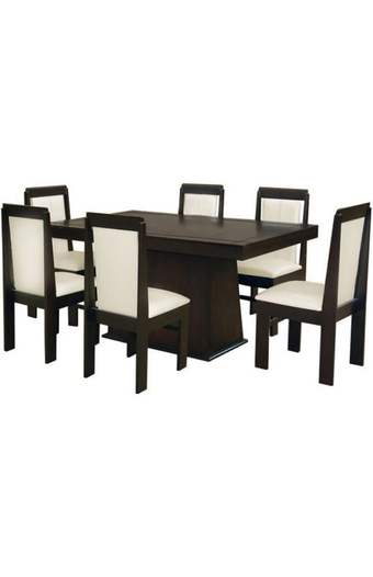 Tiendas EFE Juego de comedor falotih 6 sillas cardim oferta