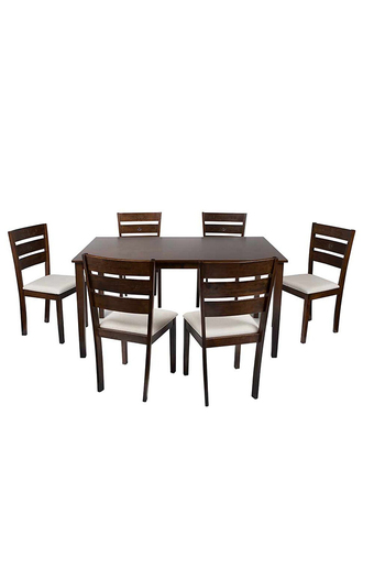 Tiendas EFE Juego de comedor falotih 6 sillas dijon oferta