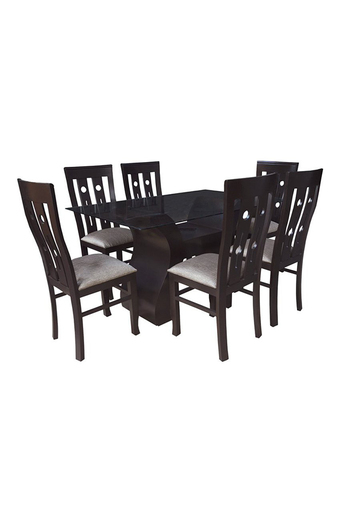 Tiendas EFE Juego de comedor falotih 6 sillas astrid oferta