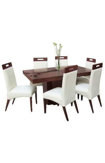 Tiendas EFE Juego de comedor falotih 6 sillas hors oferta