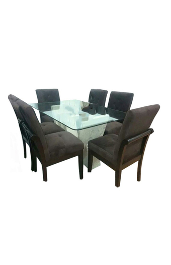 Tiendas EFE Juego de comedor falotih 6 sillas collin oferta