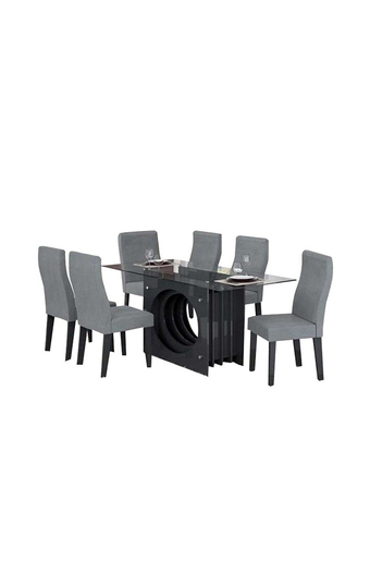 Tiendas EFE Juego de comedor falotih 6 sillas elimia oferta