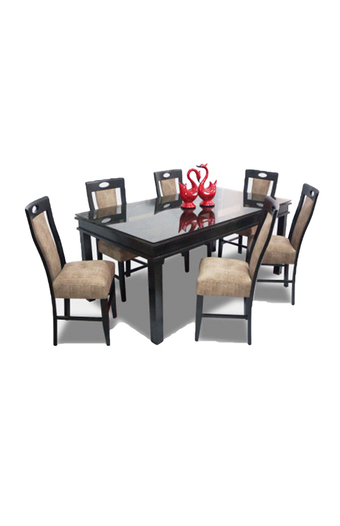 Tiendas EFE Juego de comedor falotih 6 sillas hunter oferta