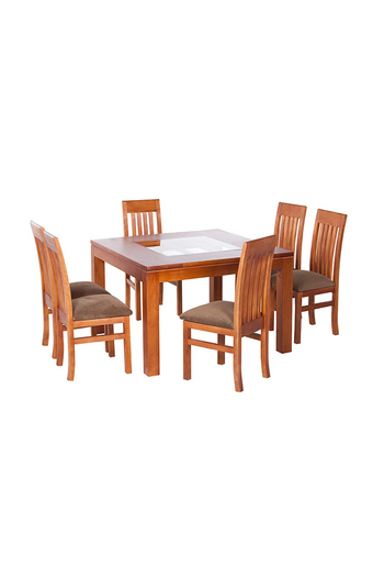 Tiendas EFE Juego de comedor falotih 6 sillas marvin oferta