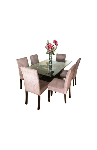 Tiendas EFE Juego de comedor falotih 6 sillas juane oferta