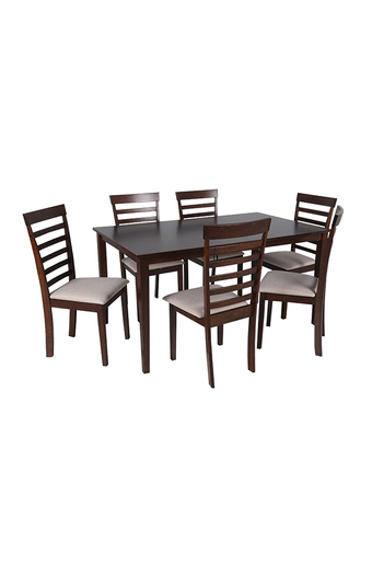 Tiendas EFE Juego de comedor falotih 6 sillas bambi oferta