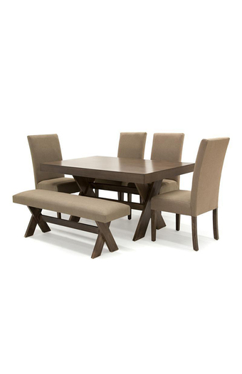 Tiendas EFE Juego de comedor falotih 6 sillas isan oferta