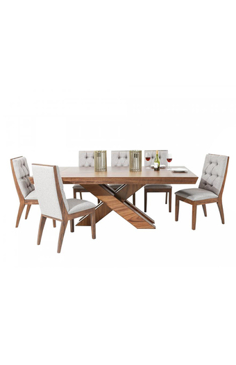Tiendas EFE Juego de comedor falotih 8 sillas salazar oferta