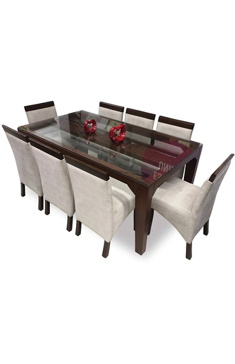 Tiendas EFE Juego de comedor falotih 8 sillas cardich oferta