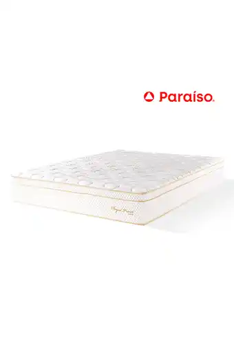 Tiendas EFE Colchón paraíso royal prince 1.5 plazas + 01 almohada viscoelástica + 01 protector de colchón oferta