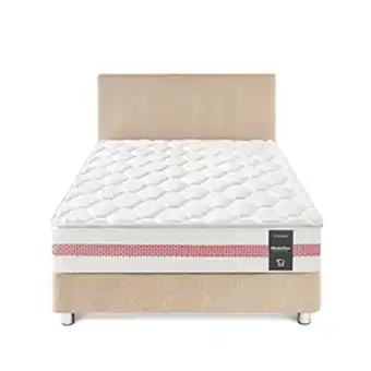 Tiendas EFE Juego de dormitorio paraiso medallón ergo queen - champagne oferta
