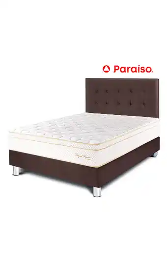 Tiendas EFE Juego de dormitorio paraiso royal prince 2 plz - chocolate oferta