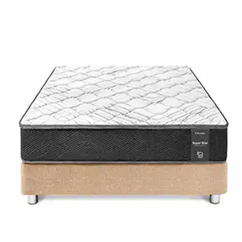 Tiendas EFE Cama paraíso super star 2.0 plz - champagne oferta