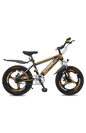 Tiendas EFE Bicicleta montañera niño cross aro 20"; mtb spark - negro/anaranjando oferta