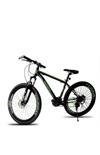 Tiendas EFE Bicicleta montañera summa aro 26"; hk - negro/verde oferta