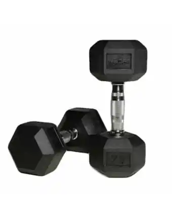 Tiendas EFE Mancuernas hexagonales lycan agarre metal 25 lbs oferta