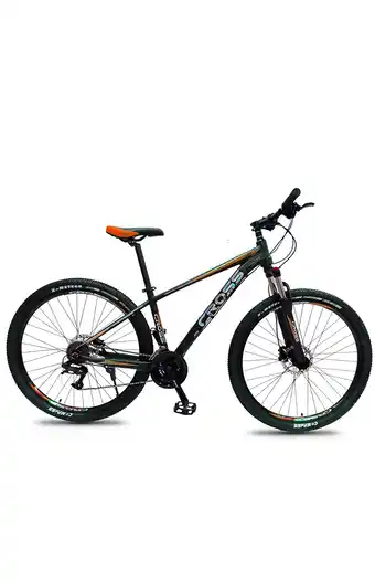 Tiendas EFE Bicicleta montañera cross aro 27.5"; xz268 21v fh - negro/anaranjado oferta