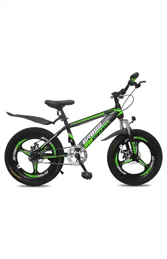 Tiendas EFE Bicicleta montañera niño cross aro 20"; mtb spark - negro/verde oferta