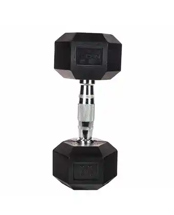 Tiendas EFE Mancuernas hexagonales lycan agarre metal 35 lbs oferta