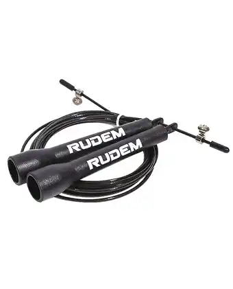 Tiendas EFE Speed rope mango de plástico negra oferta