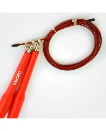 Tiendas EFE Speed rope mango de plástico roja oferta