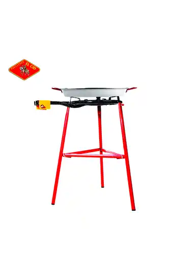 Tiendas EFE Kit paellera 50 cm m400 patas ref oferta