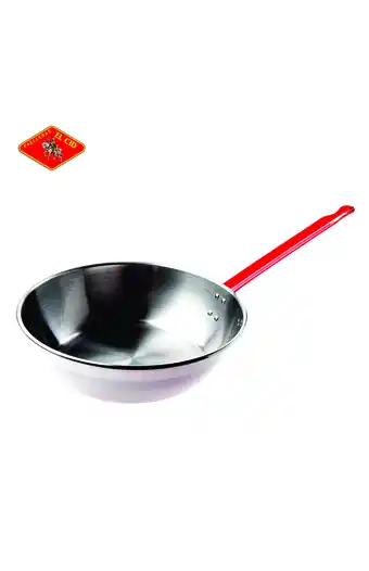 Tiendas EFE Sartén honda con mango pulida 38 cm 7.95 lt oferta