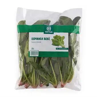 Tottus Espinaca baby seleccionada oferta