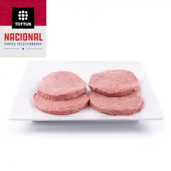 Tottus Hamburguesa de res de la casa oferta