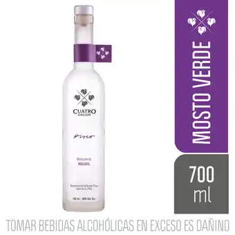 Tottus Pisco moscatel mosto verde oferta