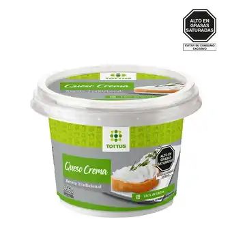 Tottus Queso crema oferta